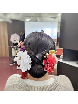 成人式ヘア、前撮りヘア