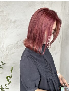 ルーチェバイリベルタ(Luce by liberta) ピンク×ボブ