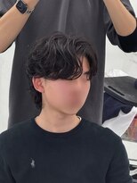 センス 渋谷 宇田川交番前(SENSE) 韓国メンズヘア/カルマパーマ/ニュアンスパーマ*渋谷/MEN'S/眉毛