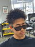 【好印象束感ショート】メンズカット+ツイストスパイラルパーマ¥13000
