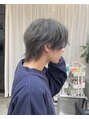 オリ 仙台(Oli) 【メンズに人気なグレー系】基本的にブリーチは2回以上必須◎