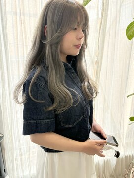 ミント(mint) ☆オリーブグレー☆オリーブグレージュ☆ブリーチカラー☆