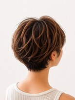 ビケット(Biquette)&nbsp;丸みショート×ニュアンスパーマ
