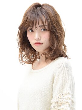 アース 北谷店(HAIR&MAKE EARTH) リラックスカールミディ