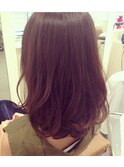 パープルグレージュ☆ストデジ【高田馬場　美容室　BASSA】