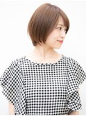 小顔ショートボブ