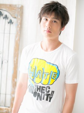メンズヘア ビーセカンド 草加店(MENS HAIR B-2) さわやか1分スタイリング無造作ショートF