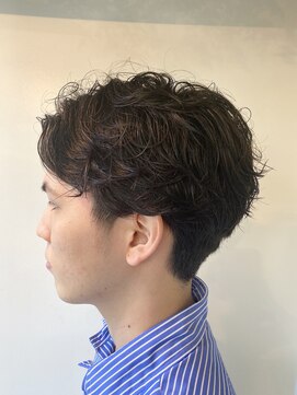 ミラバイグリーン(Mira by green) サイドグラデーション×ソフトツイストパーマ