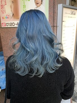 サロンドミルク 溝の口店(salon de MiLK) アイスブロンド!