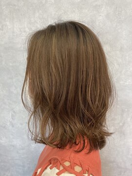 タロ(talo) ふんわりミディ×シアベージュ