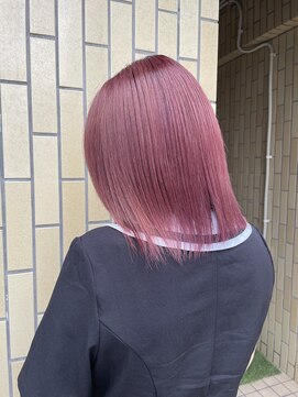 ヘアメイク ルエル(Hair Make Ruelle) ハイトーンピンクバイオレット