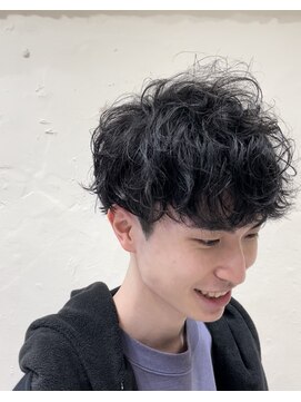 ベル 新宿(Belle) マッシュ×くせ毛風ロシパーマ