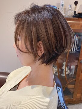 ボニークチュールドットエス(.S) 小顔に見えるショートボブ/神戸ショート/◎30代40代50代60代