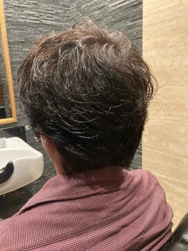 プレミアムバーバー 目黒店(PREMIUM BARBER produce by HIRO GINZA) カット×パーマ