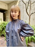 【soi・ソーイ】ブリーチ必須のベージュカラー