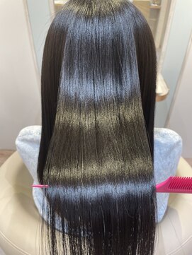 アンド ラ ブランシュ(&.La Blanche) 縮毛矯正/ストレート/くすみブルー/テラコッタ/大宮/髪質改善