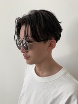 キーマン ヘアアンドアイ(KEYMAN hair&eye) 都会派センターパート