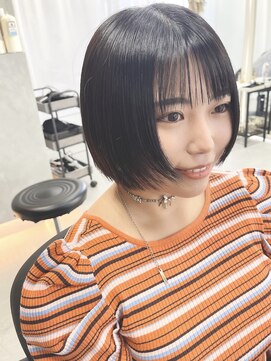 ジィルム(XELM) 前上がりボブ　【高崎】