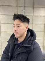 ミナミ(MINAMI)&nbsp;メンズ短髪スタイル　フェードカット　国分寺
