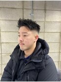 メンズ短髪スタイル フェードカット 国分寺