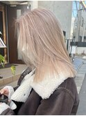 ホワイトベージュカラー