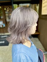 カフェアンドヘアサロン リバーブ(cafe&hair salon re:verb)&nbsp;シャイニーミルクティーグレージュ