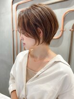 ロンド エスポワール 錦糸町(Lond espoir)&nbsp;【武井俊樹】小顔前髪　ショートヘア　　ピンクベージュ 錦糸町