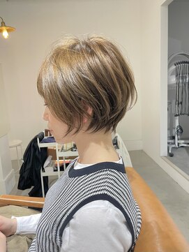 ジュベ(juve.) 大分ショートボブ顔まわりレイヤーカット髪質改善カラー30代