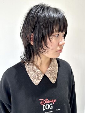 フォーク FOLK 【FOLK】カットで透明感☆似合わせ外ハネレイヤーウルフ♪