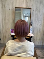 エヌアンドエー 杉戸高野台店(N&A)&nbsp;大人ショート ボブ丸みショート/マッシュ/ハイトーン#1