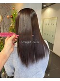 縮毛矯正 ストレート 艶髪