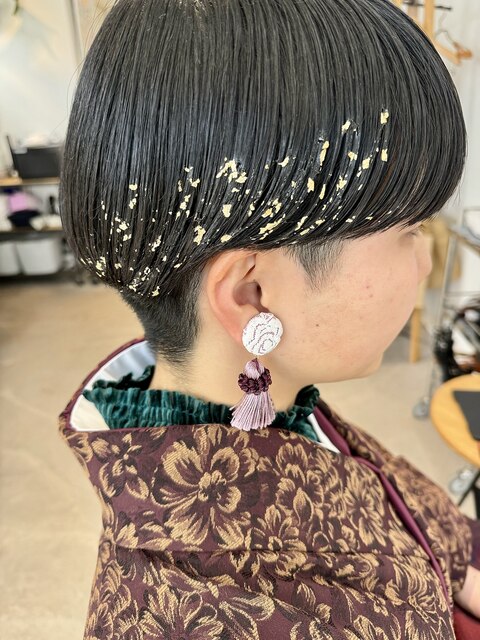 卒業式　ヘアアレンジ