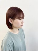 ショートボブ/ブラウンベージュ