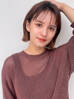 ラフ フロム ガーデン(Laf from GARDEN)&nbsp;ショートヘア/シアーカラー/ダークアッシュ/縮毛矯正/韓国風