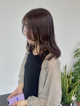 ゴウトゥデイシェアサロン 町田店(GO TODAY SHAiRE SALON) ブリーチ無しラベンダーブラウンカラー♪