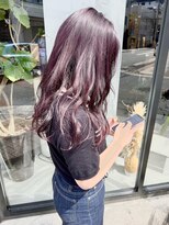 ヘアー アイス ルーチェ(HAIR ICI LUCE)&nbsp;ブリーチなしダブルカラー/ラベンダーカラー/ダブルカラー/城倉