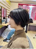 ハンサムショート/マッシュショート/グレーカラー/吉祥寺