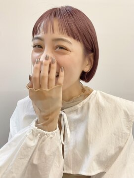 ミィ 表参道(mee.) 前髪/アンブレラカラー/こなれミディ/イメチェン/ウェーブパーマ