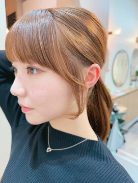 ロウバイレボ 柏(lou by revo) ミディアム/韓国風/レイヤーカット/顔回りカット/柏駅