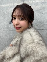 盛れる顔まわり 顔まわりカット 前髪カット 【肥田亜沙美】