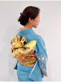 訪問着着付けヘアセット