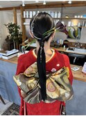 成人式アレンジ
