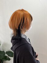 フラム(fulam)&nbsp;ショートウルフ×オレンジカラー