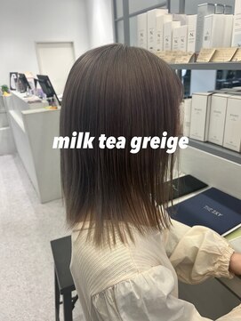 ルミヘアー 金沢駅西口店(Lumi hair) ミルクティーグレージュ