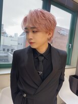 ジルバイジゼル(JILL by GiseL)&nbsp;中世ウルフ/メンズウルフ/ハイトーン/ダブルカラー/ホワイト