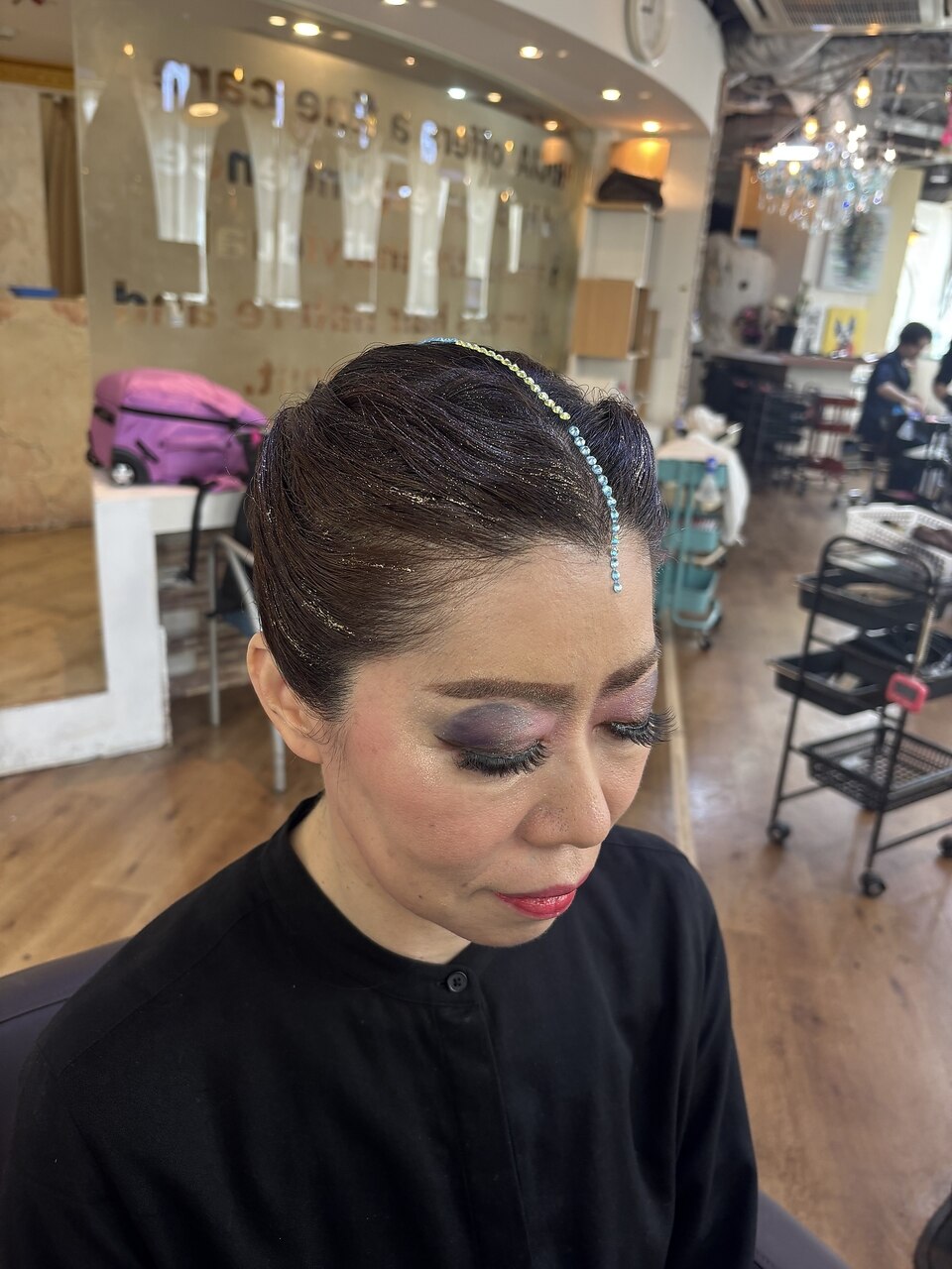 社交ダンスヘアセット：L243434979｜ヘアーアンドメイク カリーナ