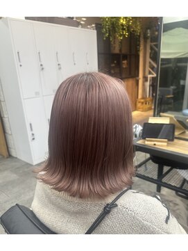 クロムス 梅田茶屋町店(clomus) 外はねボブ 梅田 茶屋町