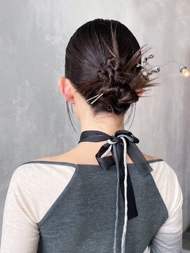 アイティー バイ アルバム 中野店(IT by ALBUM) おくれ毛前髪カット美髪韓国ヘア_ba509211