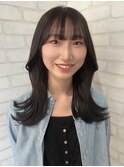 韓国風レイヤー/ヨシンモリ/韓国風巻き髪