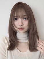 ノイ(noi)&nbsp;髪質改善トリートメントミルクティーベージュカラーくびれヘア